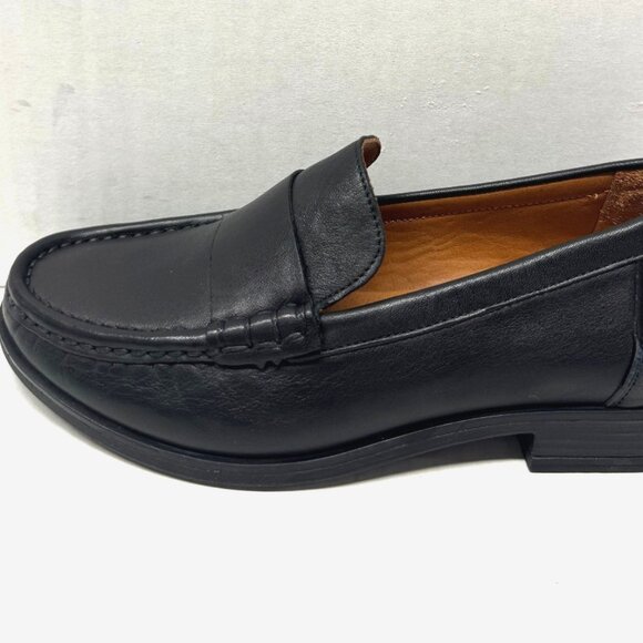 MIZ MOOZ LEATHER SLIP ON FLATS BLACK 37EU / 7US NEW # X-09 - Picture 3 of 4